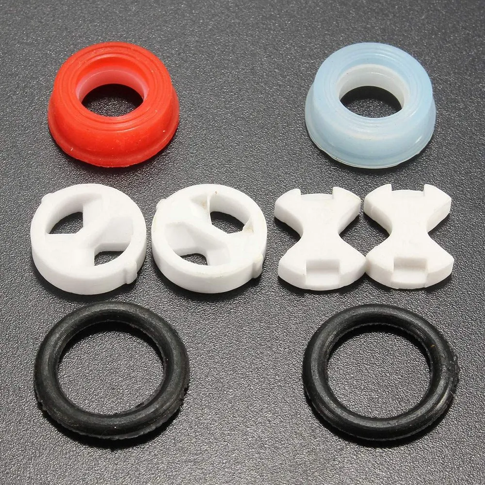 8Pcs/Set Ceramic Disc Silicon  - đánh giá và giá Silicone Tap Washer