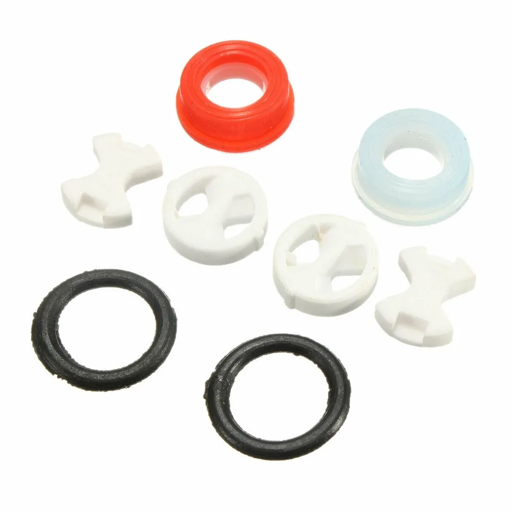 8Pcs/Set Ceramic Disc Silicon  - đánh giá và giá Silicone Tap Washer
