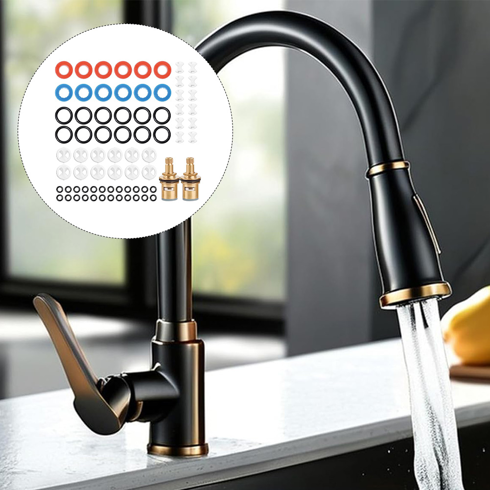 2 Pack Brass Tap Cartridge wit - đánh giá và giá Silicone Tap Washer
