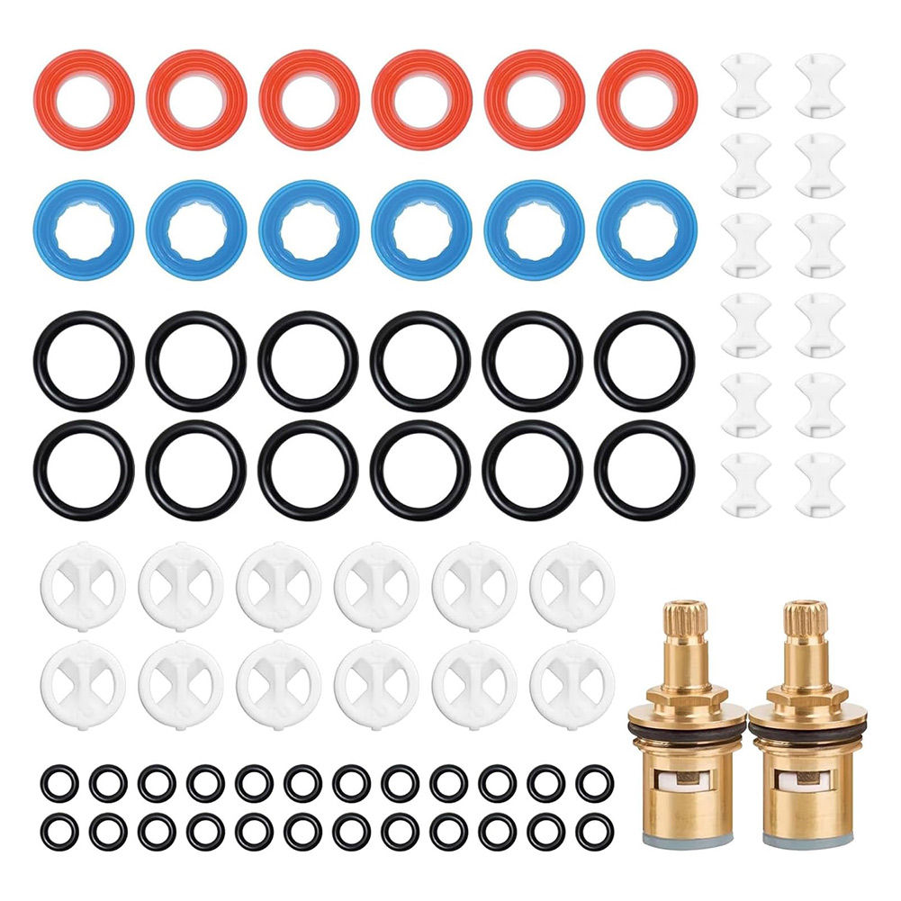 2 Pack Brass Tap Cartridge wit - đánh giá và giá Silicone Tap Washer