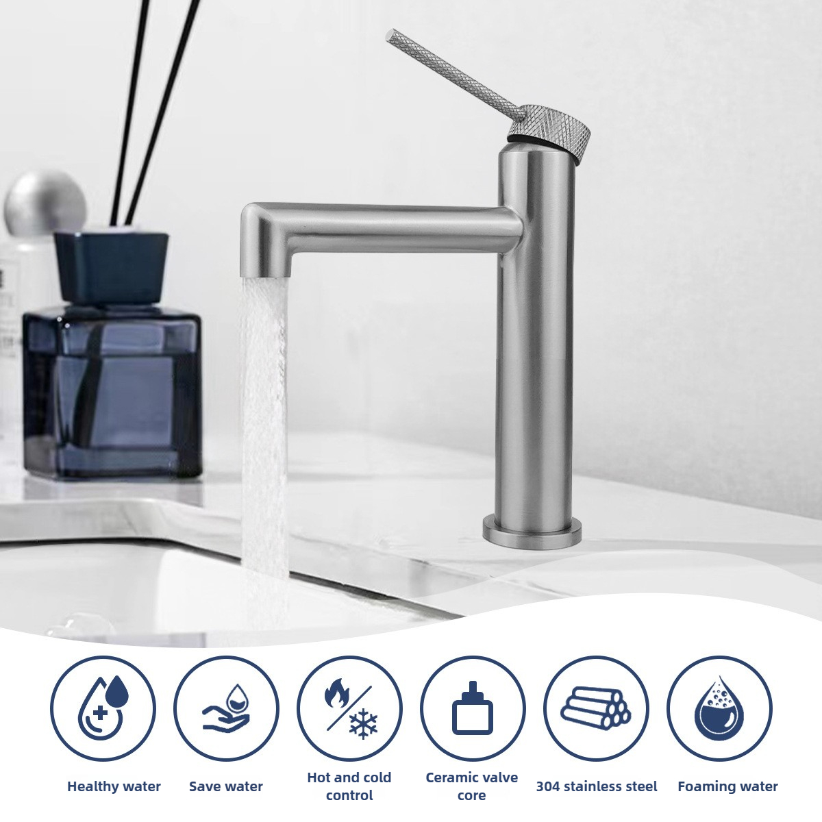 Bathroom Basin Faucet Hot And  - đánh giá và giá Basin Mixer Cartridge