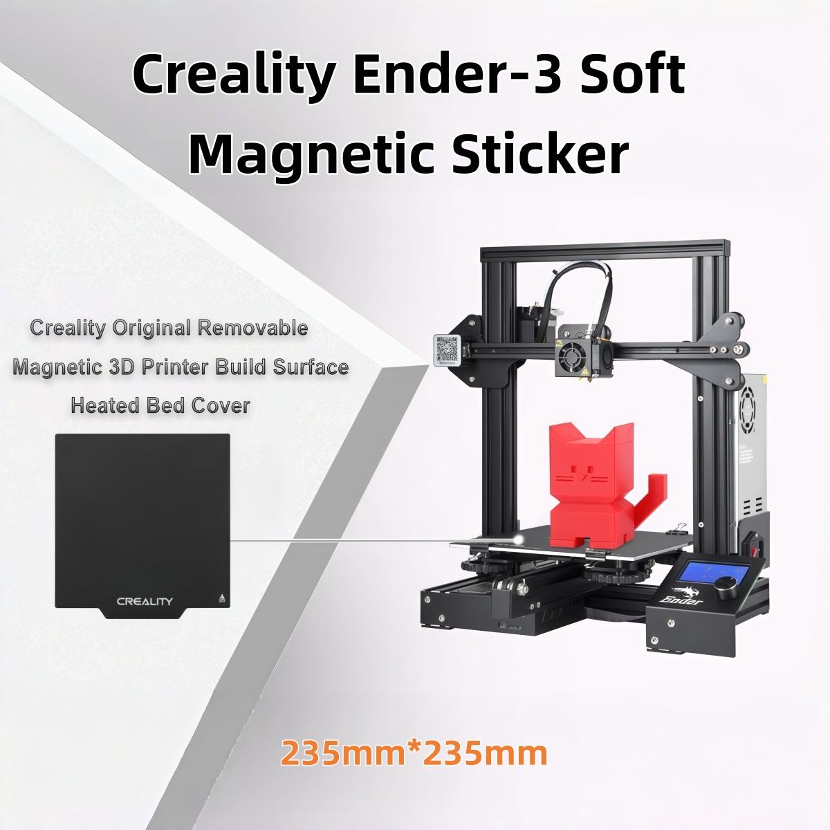 Creality Ender-3 Soft Magnetic - đánh giá và giá Creality Printer Ender 3
